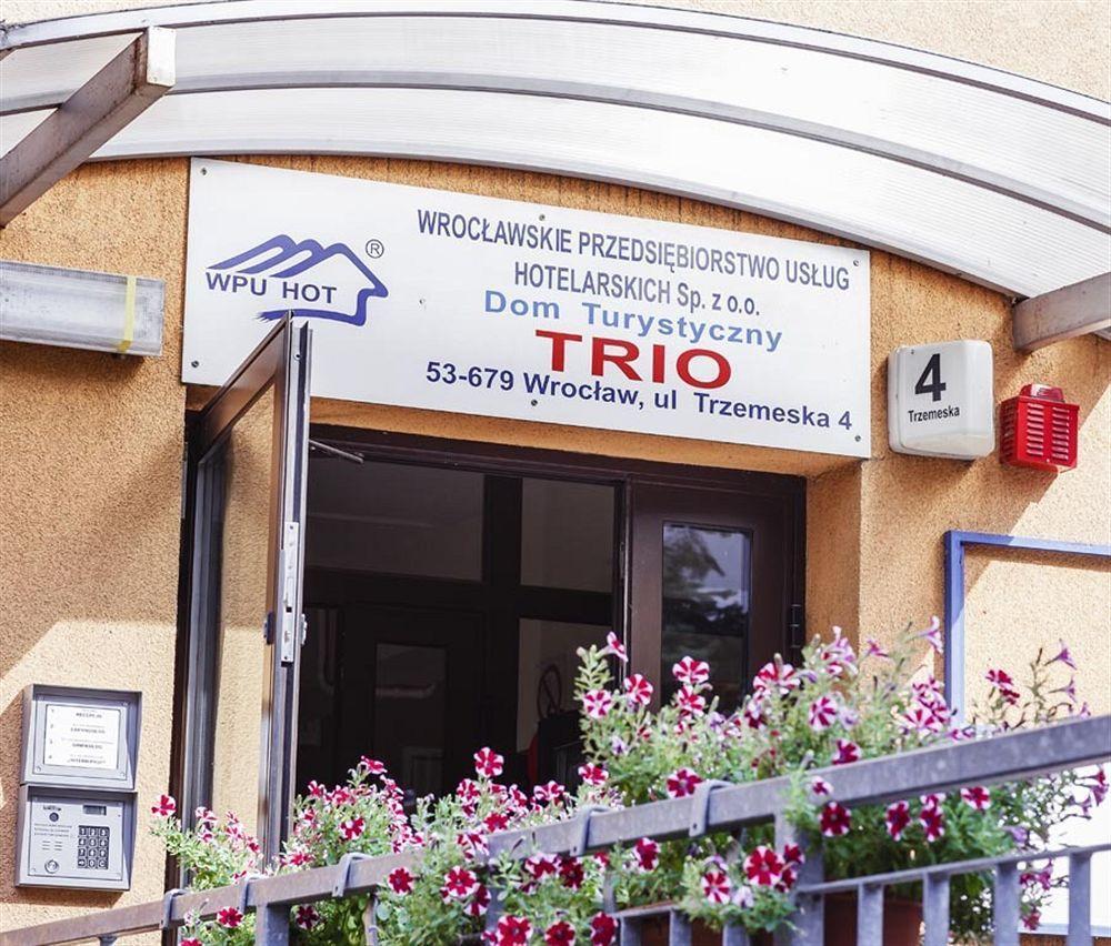 Trio Hostel Wrocław Exterior foto